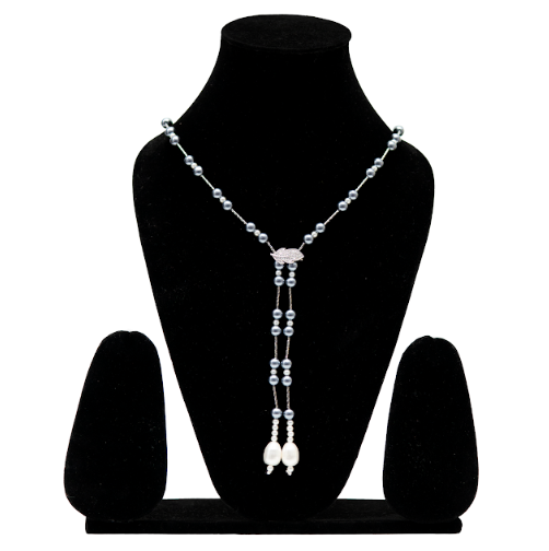 UffbyIsha Elegant Pearl Long Necklace